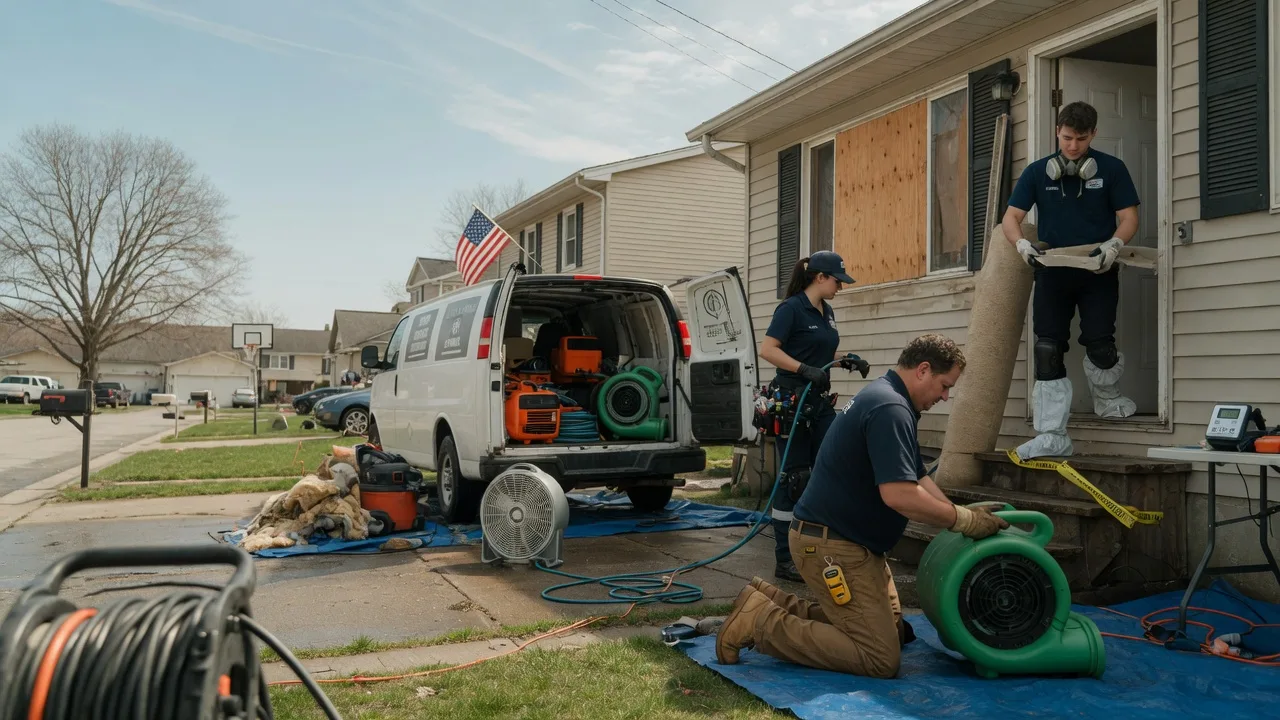Water Damage Restoration in Plainfield, WI near me